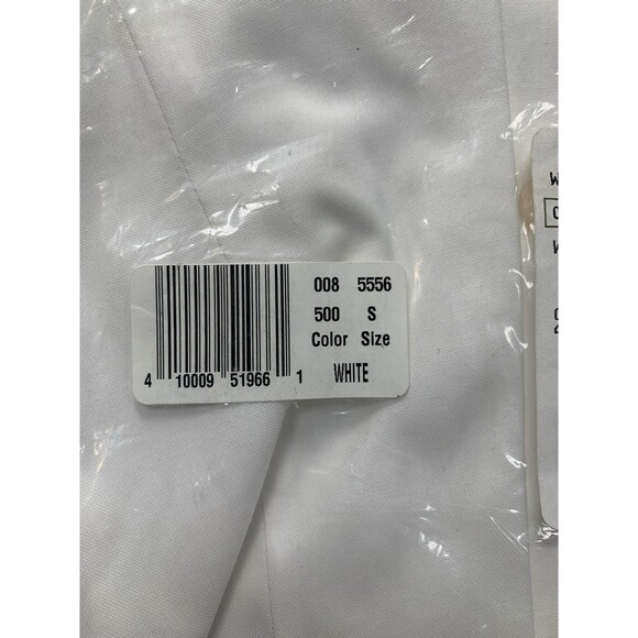 Eddie Bauer Mens Small White Stretch Fit Wrinkle-Resistant Button Up Shirt - Picture 4 of 6